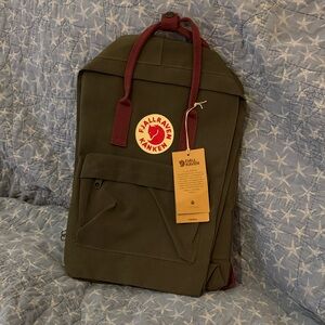 NWT Kånken Olive Green Backpack